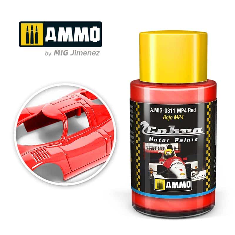 30ml Cobra Motor MP4 Red A.MIG-0311 Ammo