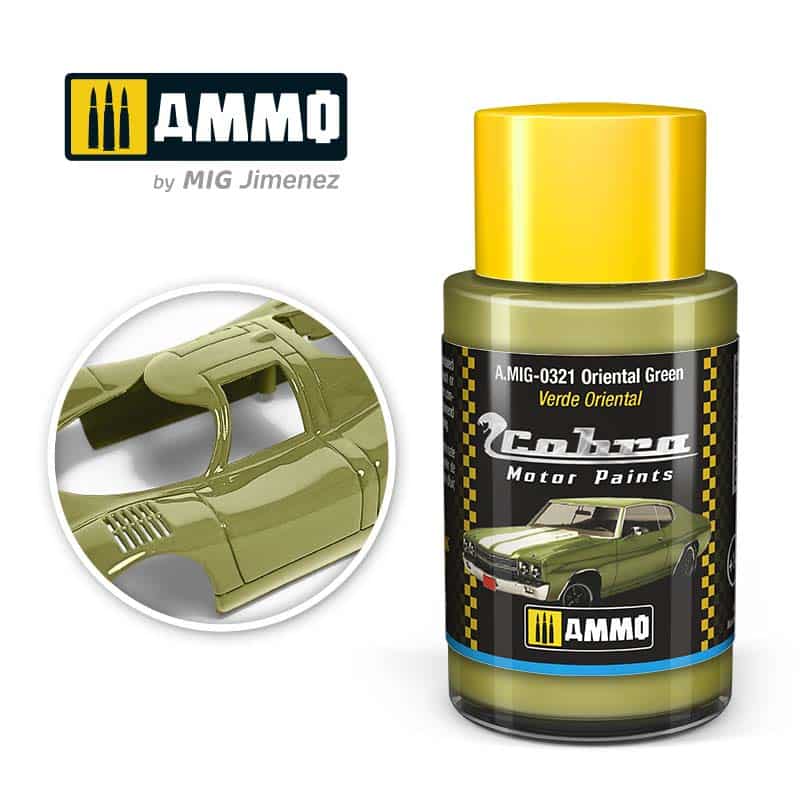 30ml Cobra Motor Oriental green A.MIG-0321 Ammo