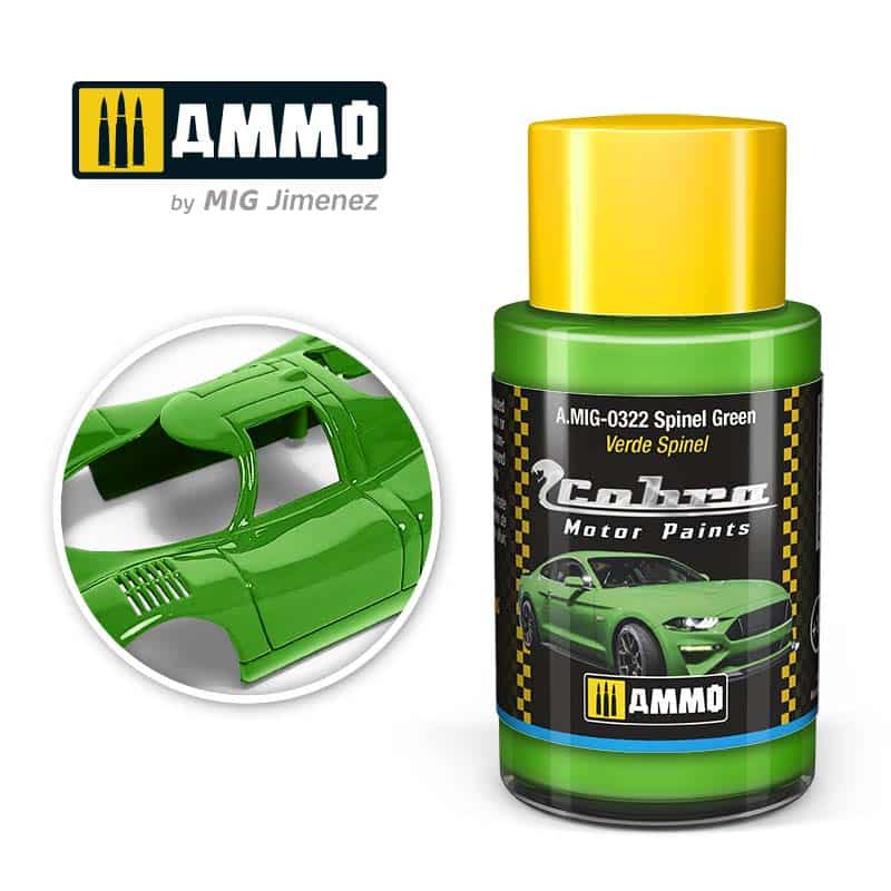 30ml Cobra Motor Spinel Green A.MIG-0322 Ammo