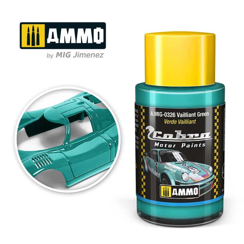 30ml Cobra Motor Vailliant Green A.MIG-0326 Ammo