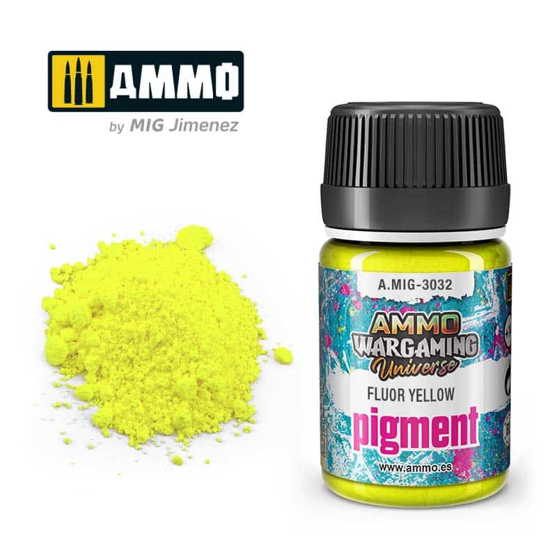 Pigment Fluor Yellow A.MIG-3032 Ammo