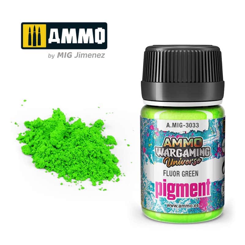 Pigment Fluor Green A.MIG-3033 Ammo