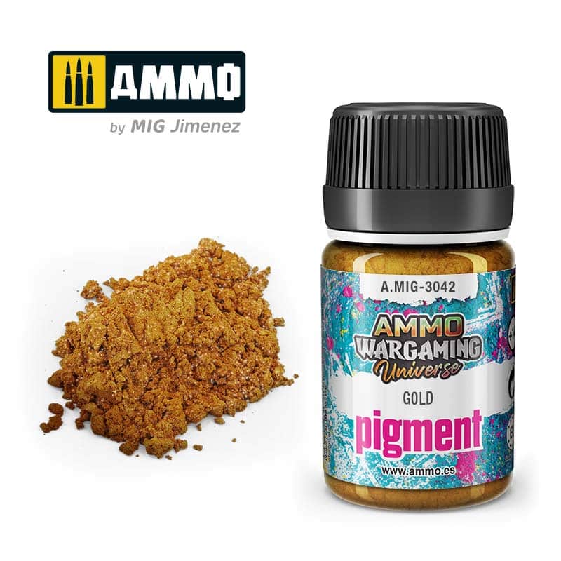 Pigment Gold A.MIG-3042 Ammo