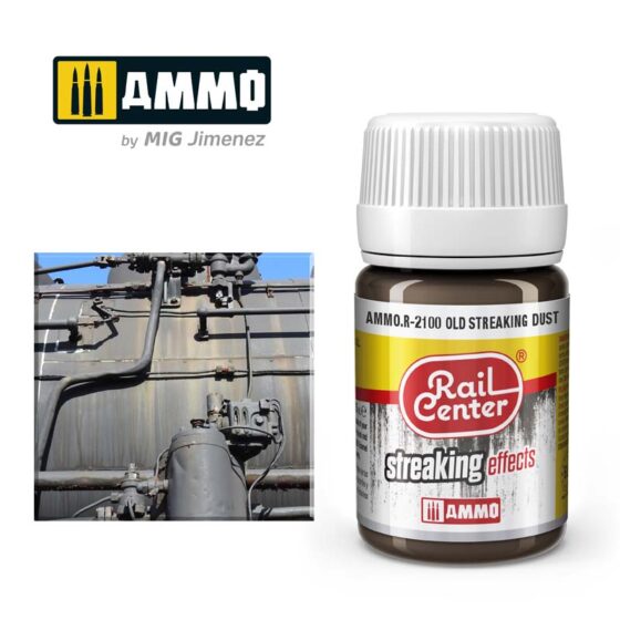 35ml Old Streaking Dust - Rail Centre AMMO.R-2100 Ammo 35ml Old Streaking Dust - Rail Centre AMMO.R-2100 Ammo