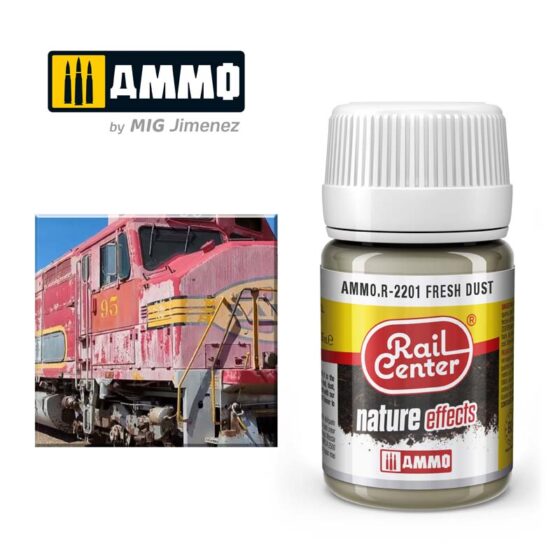 35ml Fresh Dust - Rail Centre AMMO.R-2201 Ammo 35ml Fresh Dust - Rail Centre AMMO.R-2201 Ammo