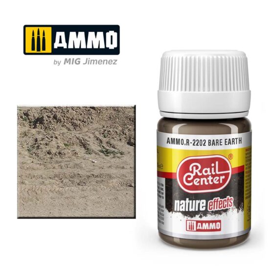 35ml Bare Earth - Rail Centre AMMO.R-2202 Ammo 35ml Bare Earth - Rail Centre AMMO.R-2202 Ammo