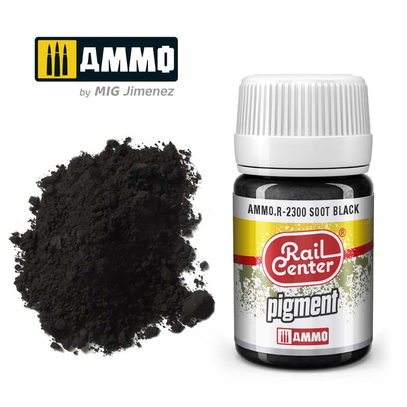 35ml Soot Black - Rail Centre AMMO.R-2300 Ammo