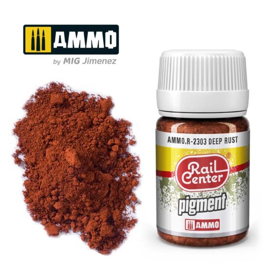 35ml Deep Rust - Rail Centre AMMO.R-2303 Ammo 35ml Deep Rust - Rail Centre AMMO.R-2303 Ammo