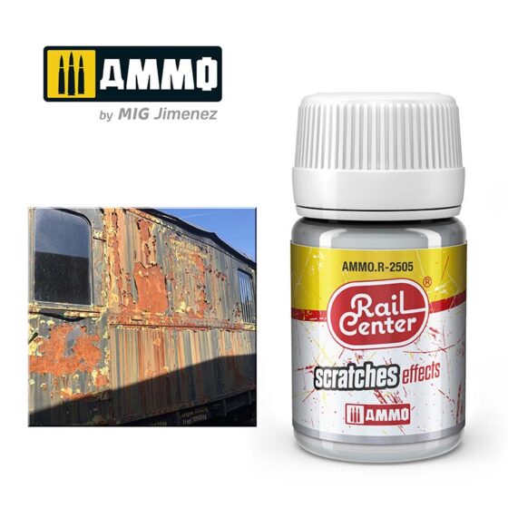 35ml Scratches Effects - Rail Centre AMMO.R-2505 Ammo 35ml Scratches Effects - Rail Centre AMMO.R-2505 Ammo