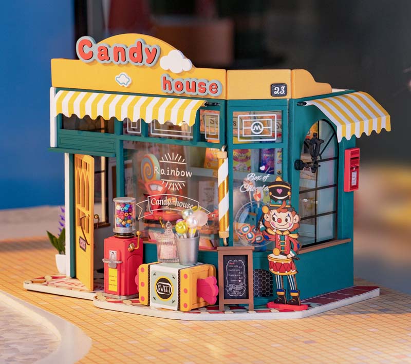 Rolife DG158 Rainbow Candy House