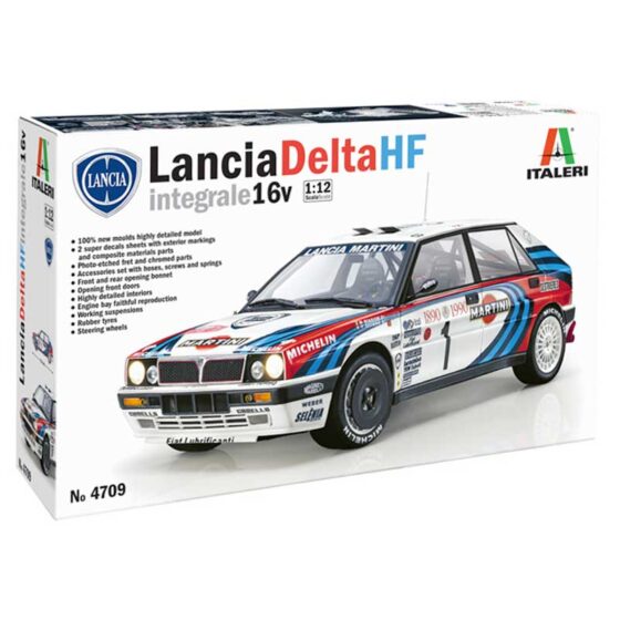 Italeri Lancia Delta HF Integrale 16V (1/12) 4709 Italeri Lancia Delta HF Integrale 16V (1/12) 4709