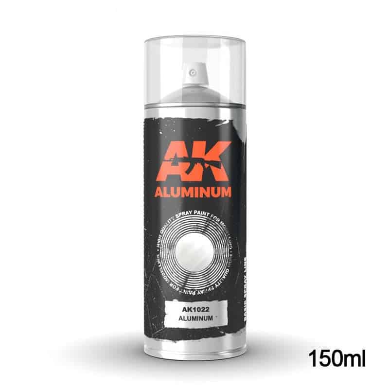 AK Interactive Aluminium Spray Can (150ml) AK-1022