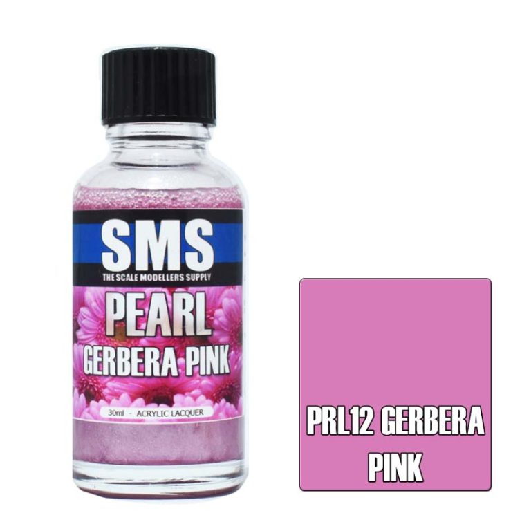 Pearl Raspberry Back Labewl The Scale Modellers Supply - Scale Model Shop