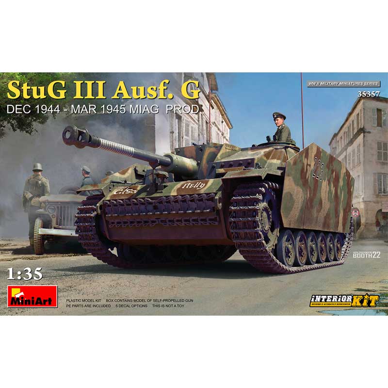 Miniart StuG III Ausf G 1944-45. Miag Production Int Kit (1/35) 35357