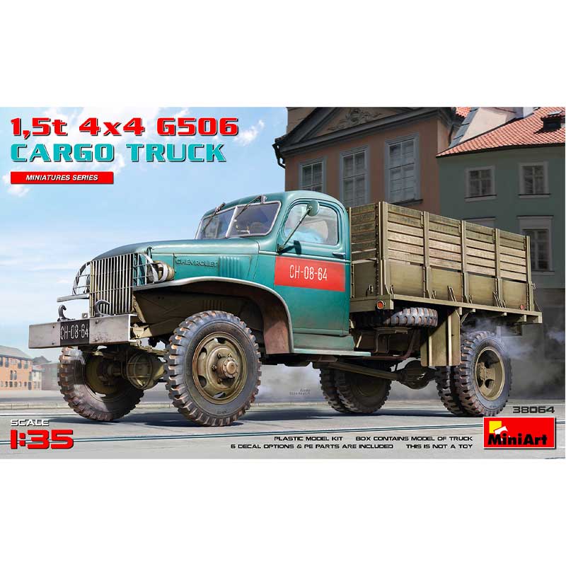 Miniart 1.5t 4x4 G506 Cargo Truck 38064 (1/35) 38064