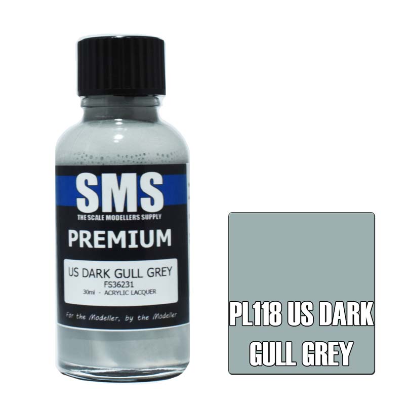 30ml Premium Us Dark Gull Grey  PL118 SMS