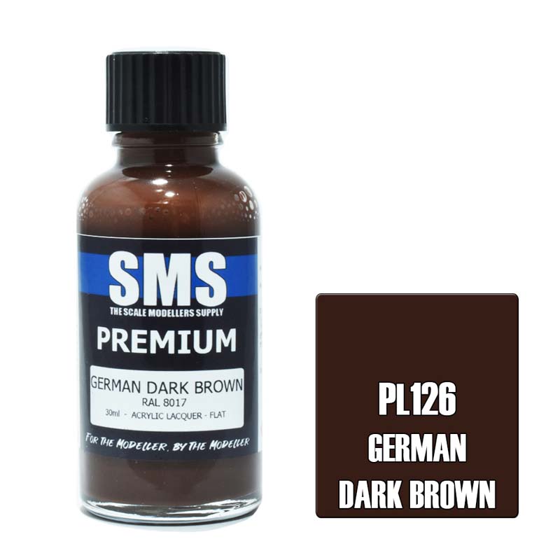 30ml Premium German Dark Brown PL126 SMS