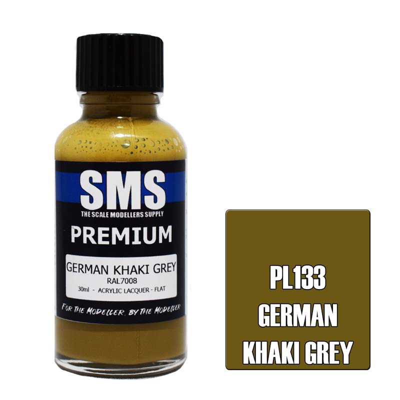 30ml Premium German Khaki Grey PL133 SMS