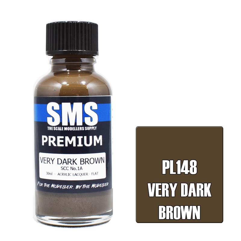 30ml Premium Very Dark Brown Scc No.1A PL148 SMS