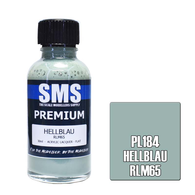 30ml Premium Hellblau Rlm65 PL184 SMS