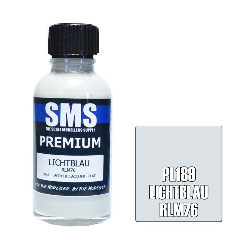 30ml Premium Lichtblau Rlm76 PL189 SMS