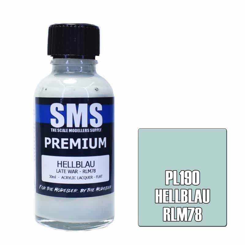 30ml Premium Hellblau Rlm78 PL190 SMS