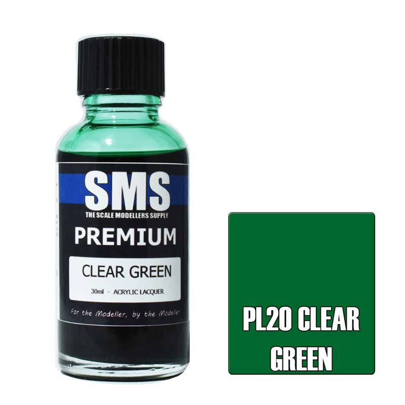 30ml Premium Clear Green PL20 SMS