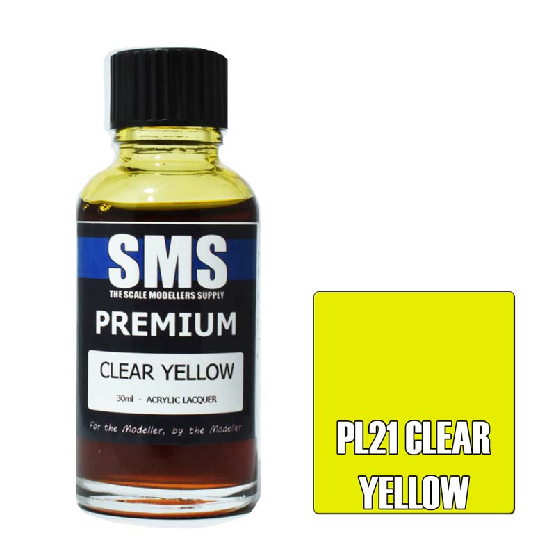 30ml Premium Clear Yellow PL21 SMS