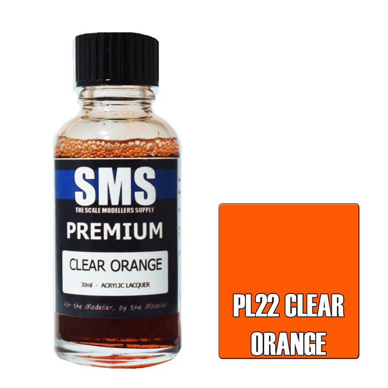 30ml Premium Clear Orange PL22 SMS