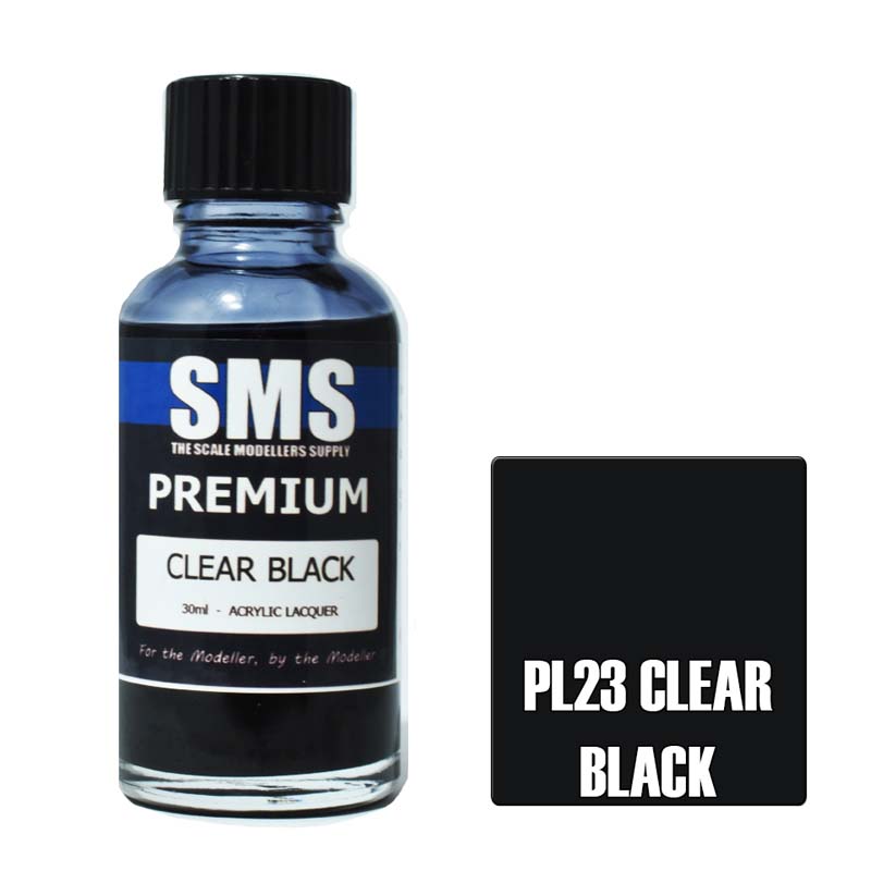 30ml Premium Clear Black PL23 SMS