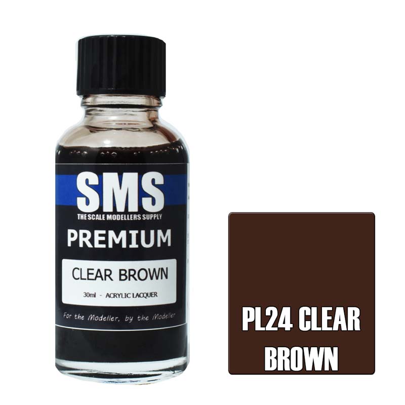 30ml Premium Clear Brown PL24 SMS