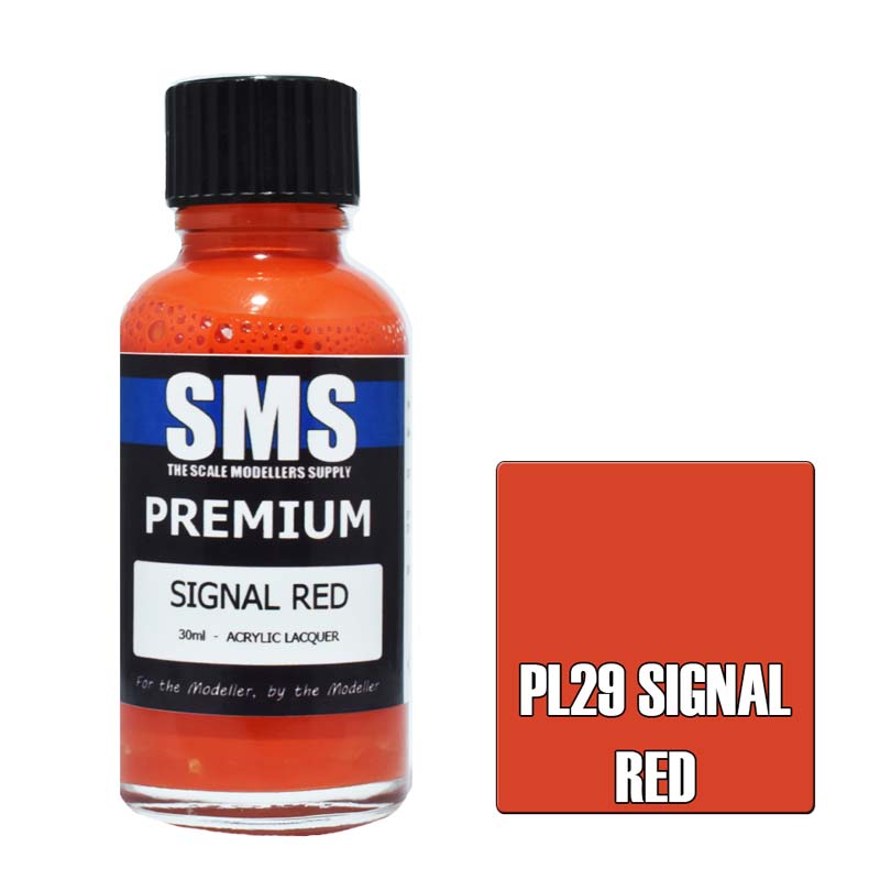 30ml Premium Signal Red PL29 SMS