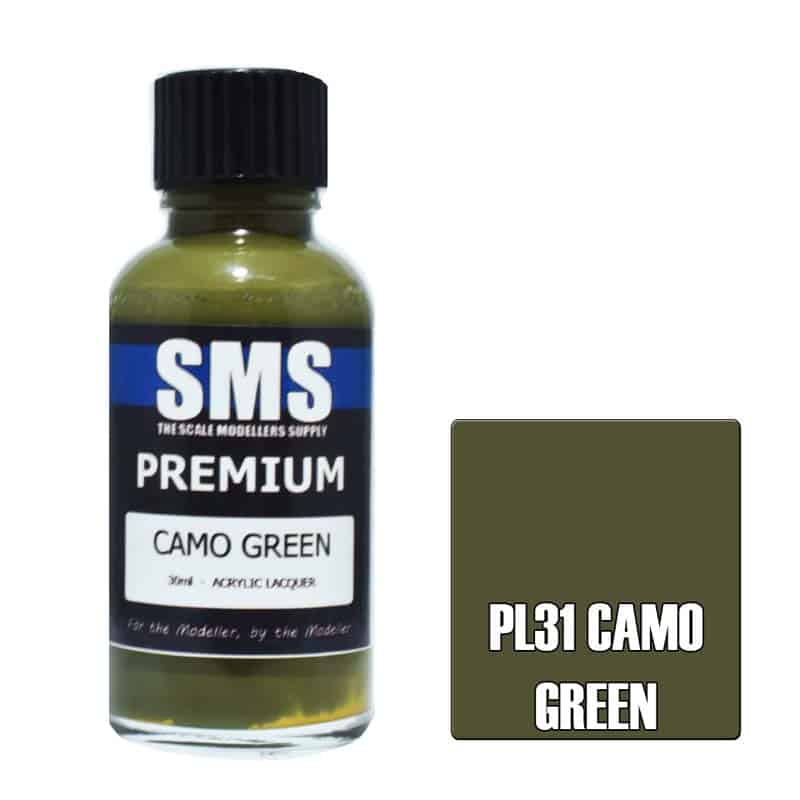 30ml Premium Camo Green PL31 SMS