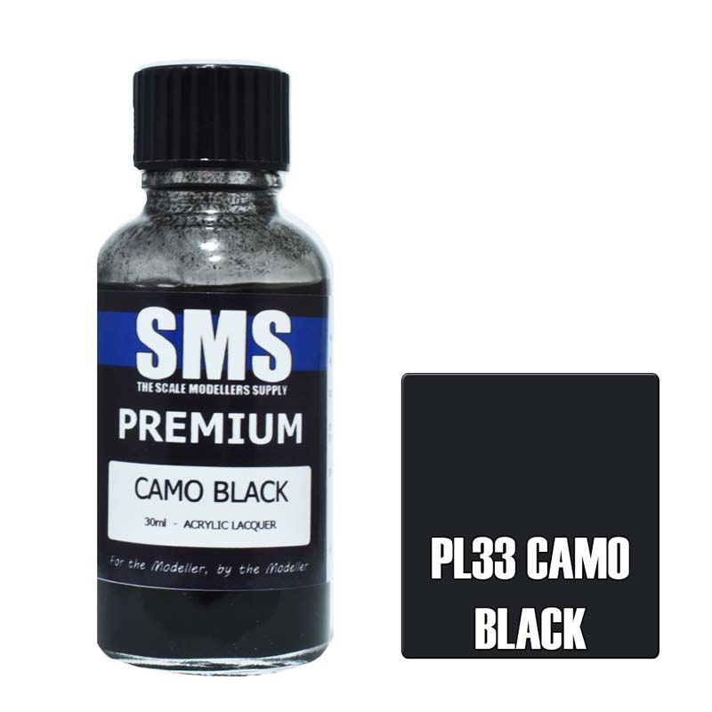 30ml Premium Camo Black PL33 SMS