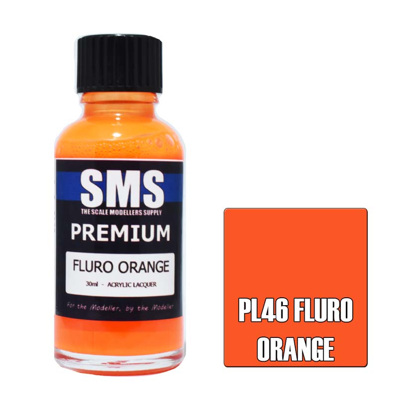30ml Premium Fluro Orange PL46 SMS
