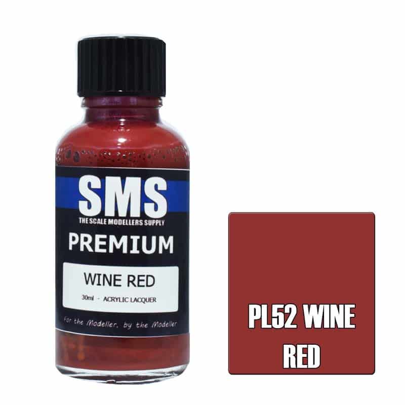 30ml Premium Wine Red PL52 SMS