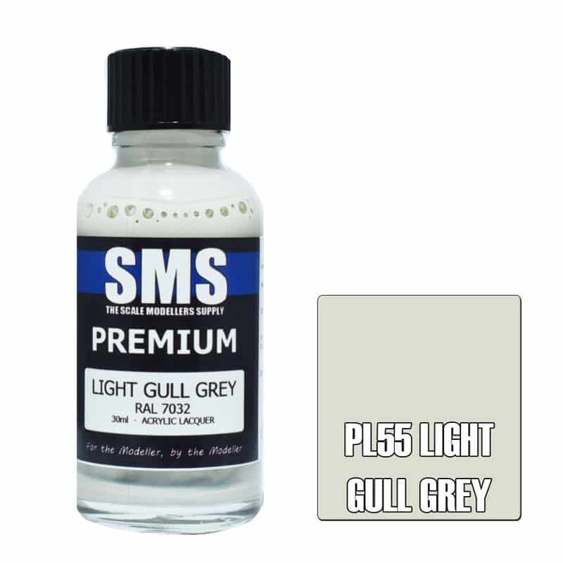 30ml Premium Light Gull Grey PL55 SMS