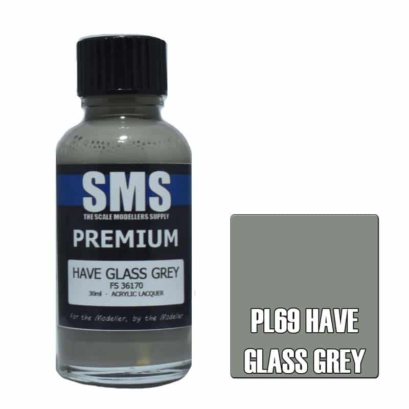 30ml Premium Have Glass Grey PL69 SMS