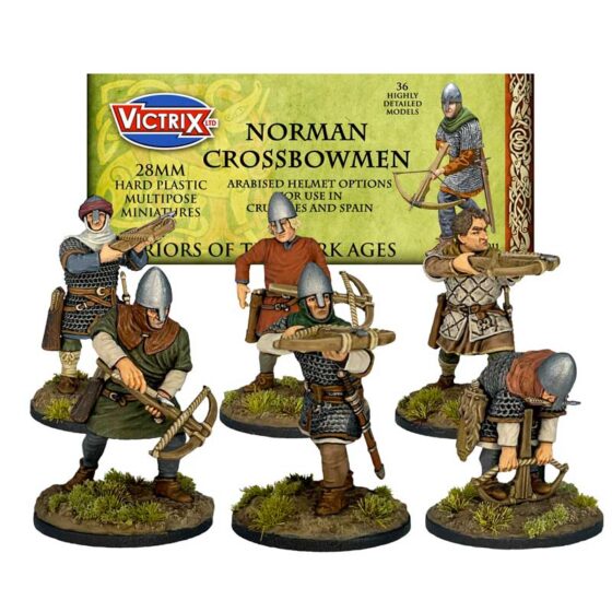 Victrix Norman Crossbowmen (28mm) VXDA011