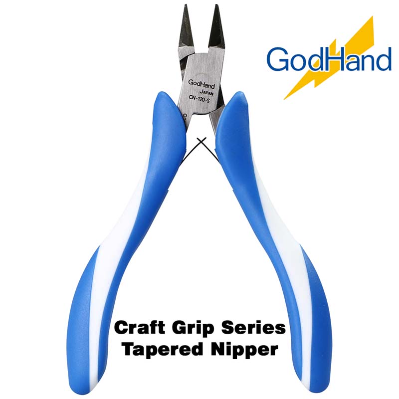 Craft Grip Series Tapered Nipper GH-CN-120-S God Hand