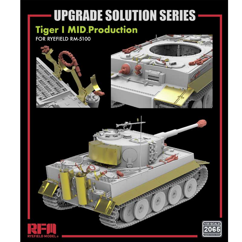 Rye Field Models RM2065 1/35 Upgrade Solution For RM5100 Includes Etch Parts 3D Printed Parts