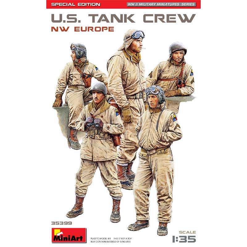Miniart 35399 1/35 US Tank Crew (NW Europe) Special Edition