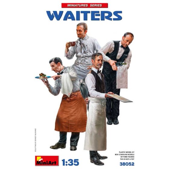 Miniart Waiters (1/35) 38052 Miniart Waiters (1/35) 38052