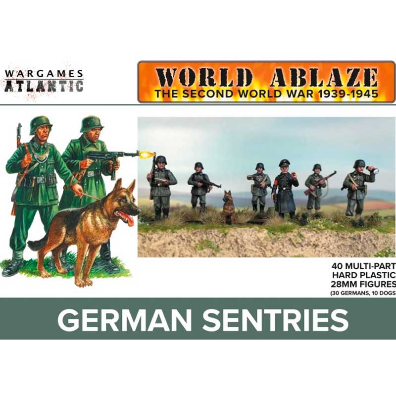 Wargames Atlantic WAAWA004 28mm German Sentries