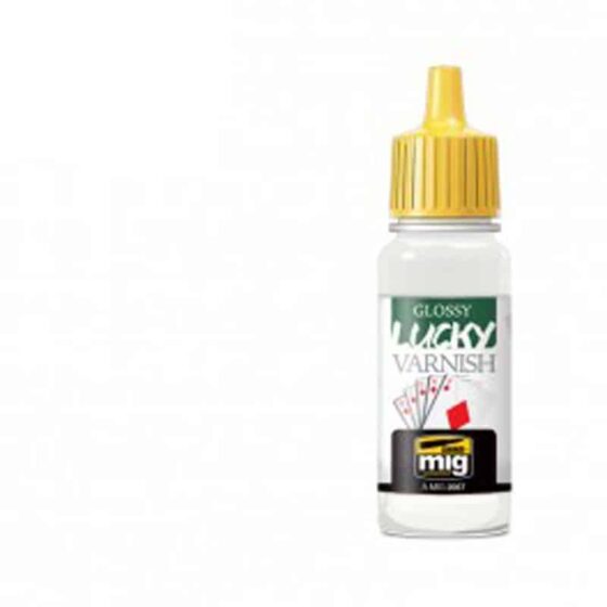 17ml Glossy Lucky Varnish Ammo Mig 2057 17ml Glossy Lucky Varnish Ammo Mig 2057
