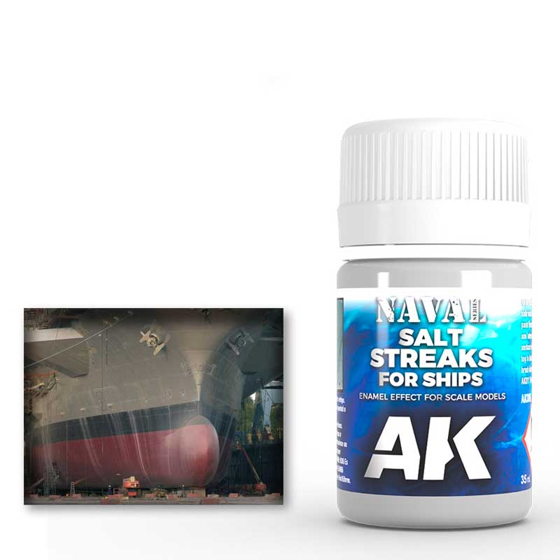 AK Interactive AK306 35ml Salt Streaks For Ships
