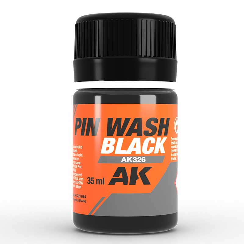 AK Interactive AK326 35ml Black Pin Wash