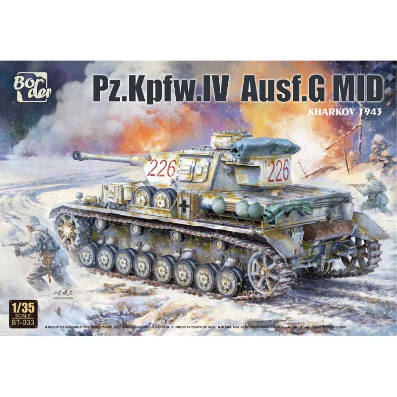 Border Model BT-033 1/35 Pz.Kpfw.IV Ausf G Mid