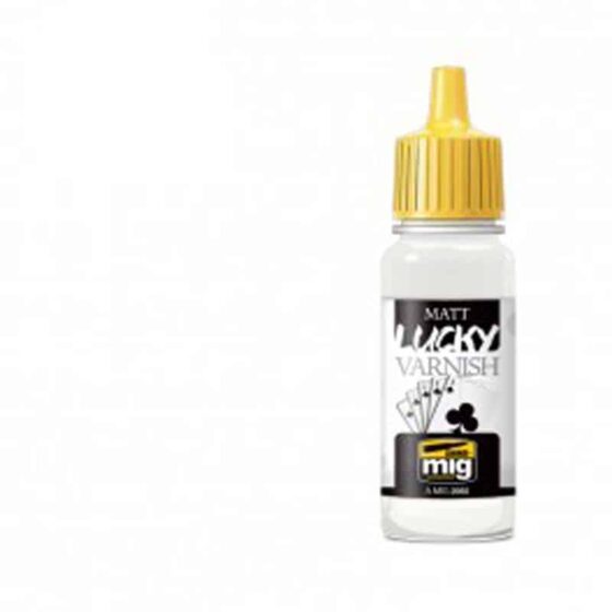 17ml Matt Lucky Varnish Ammo Mig 2055 17ml Matt Lucky Varnish Ammo Mig 2055