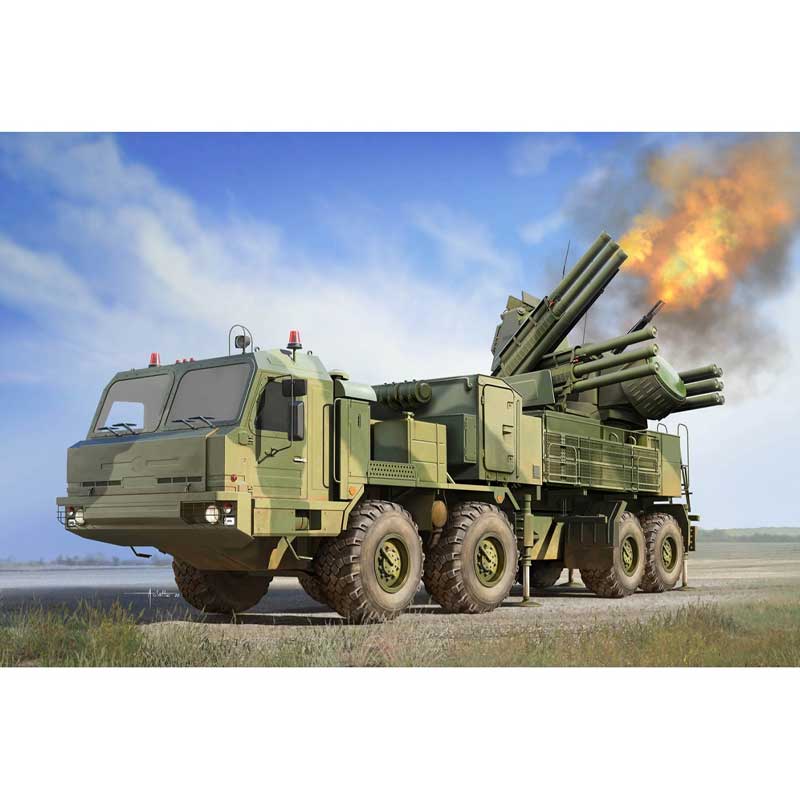 Trumpeter 01087 1/35 Russian 96K6 Pantsir-S1 Mobile Air Defence System c.2010–present